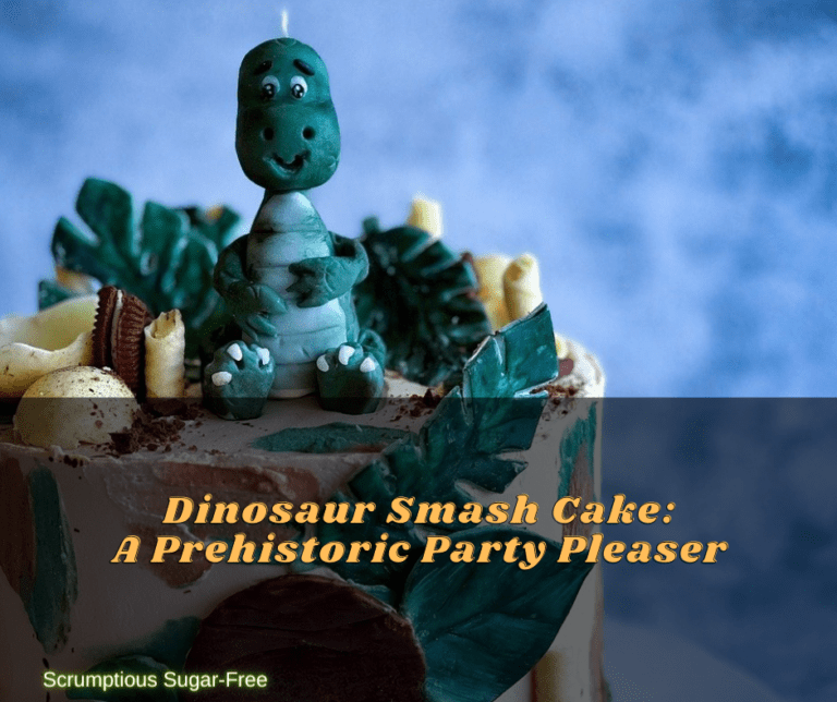 Dinosaur Smash Cake: A Prehistoric Party Pleaser