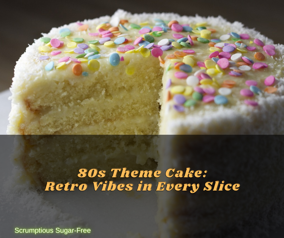 80s Theme Cake