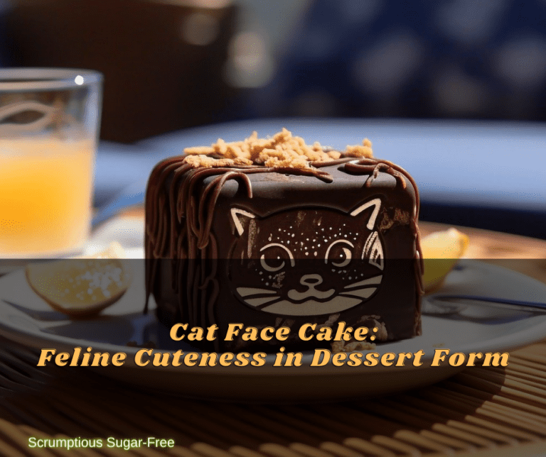 Cat Face Cake: Feline Cuteness in Dessert Form