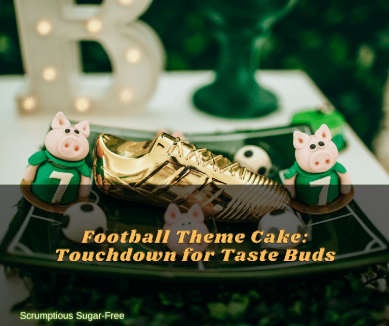 Football Theme Cake: Touchdown for Taste Buds