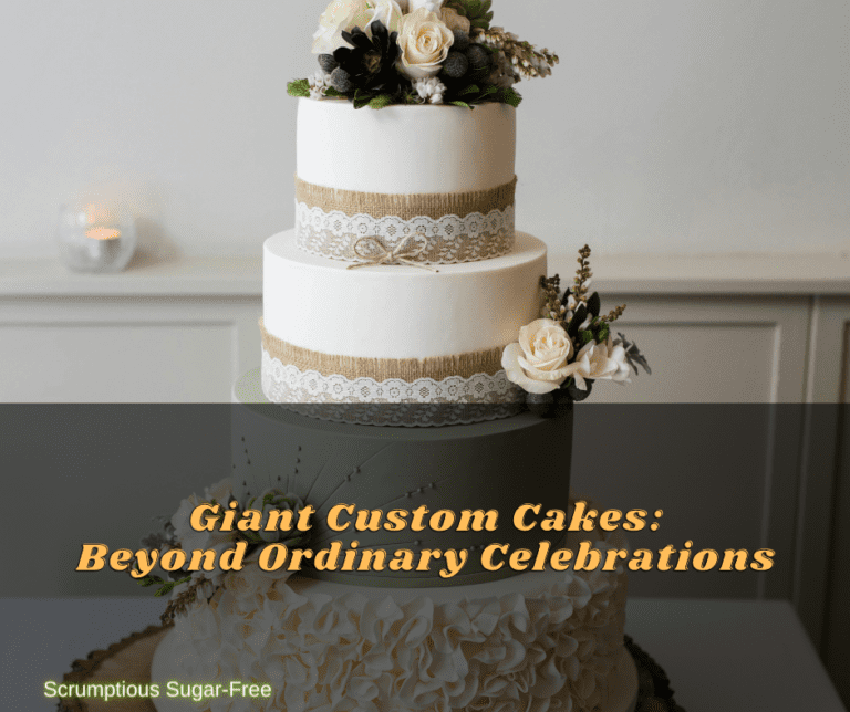 Giant Custom Cakes: Beyond Ordinary Celebrations