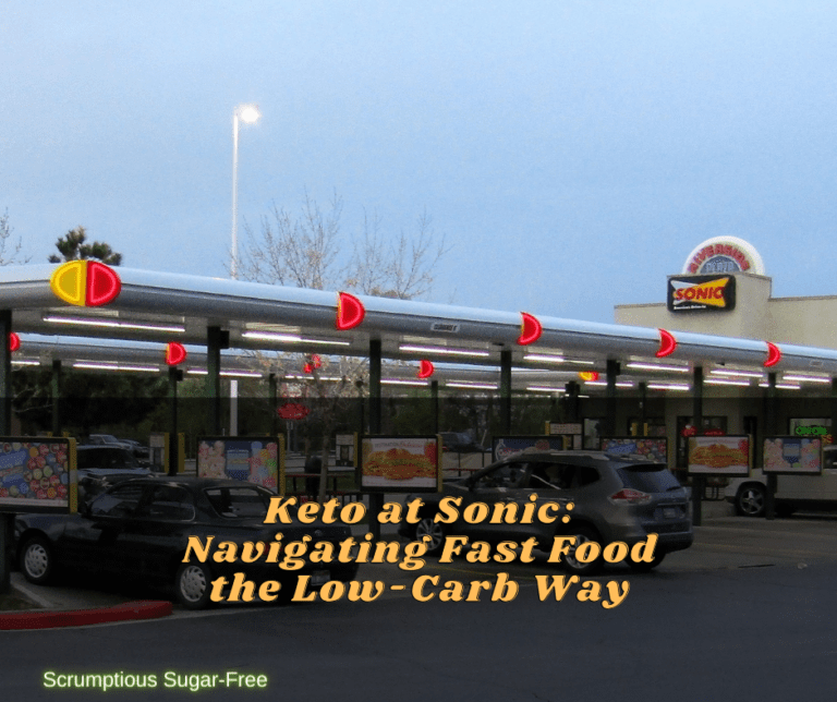 Keto at Sonic: Navigating Fast Food the Low-Carb Way